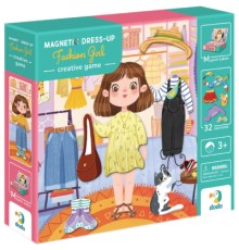 Навчальний набір DoDo Магнітна гра Одягалка Модниця (200243)