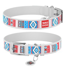 Нашийник для тварин WAUDOG Design з QR паспортом 