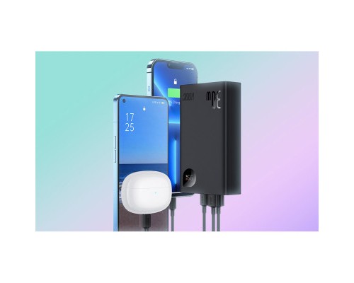 Батарея універсальна Baseus Adaman 2 20000mAh 30W, PD, QC/3.0, USB+TypC cable USBtoTypeC (PPAD050001 / 1283126558658) 