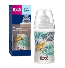 Пляшечка для годування Lovi Trends 250 мл - Jungle Vibes (21/594)