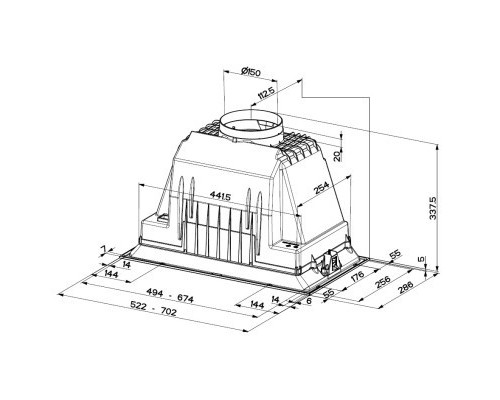Витяжка кухонна Faber Inka Plus Hcs X A52 (305.0602.049)