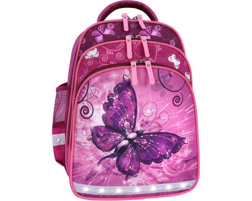Рюкзак шкільний Bagland Mouse 143 малиновий 615 (00513702) (85267821)