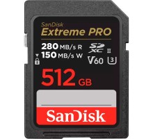 Карта пам'яті SanDisk 512GB SDXC class 10 UHS-II U3 V60 (SDSDXEP-512G-GN4IN)  Карта пам'яті SanDisk 512GB SDXC class 10 UHS-II U3 V60 (SDSDXEP-512G-GN4IN)