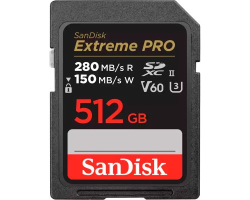 Карта пам'яті SanDisk 512GB SDXC class 10 UHS-II U3 V60 (SDSDXEP-512G-GN4IN) Карта пам'яті SanDisk 512GB SDXC class 10 UHS-II U3 V60 (SDSDXEP-512G-GN4IN)