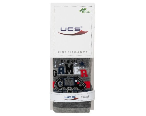 Колготки дитячі UCS Socks GAMER (M0C0301-2413-86B-gray)