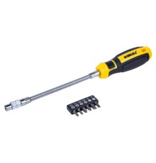 Викрутка Sigma Mega з гнучким валом + біти 6шт CrV (4009721)