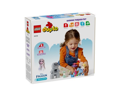 Конструктор LEGO DUPLO Disney Ельза й Бруні в Зачарованому лісі 31 деталь (10418)