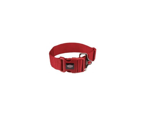 Нашийник для тварин Trixie Premium нейлон L–XL: 40–65 см/25 мм червоний (4011905201733)