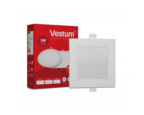 Світильник Vestum LED 3W 4000K 220V (1-VS-5201)