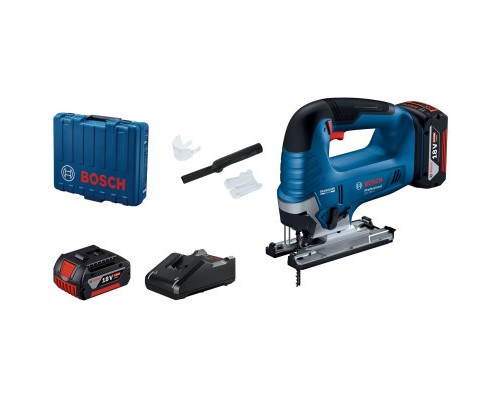 Електролобзик Bosch GST 185-LI 18В, 2х4Ah, 3500об/хв, кейс (0.601.5B3.024)