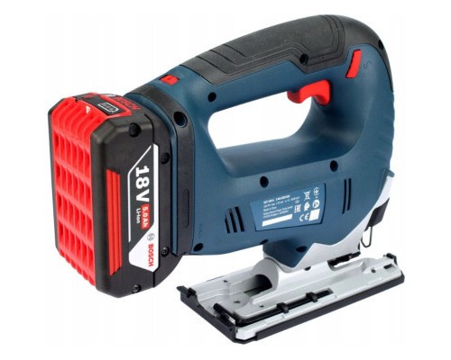 Електролобзик Bosch GST 185-LI 18В, 2х4Ah, 3500об/хв, кейс (0.601.5B3.024)