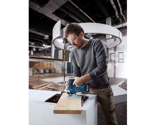 Електролобзик Bosch GST 185-LI 18В, 2х4Ah, 3500об/хв, кейс (0.601.5B3.024)
