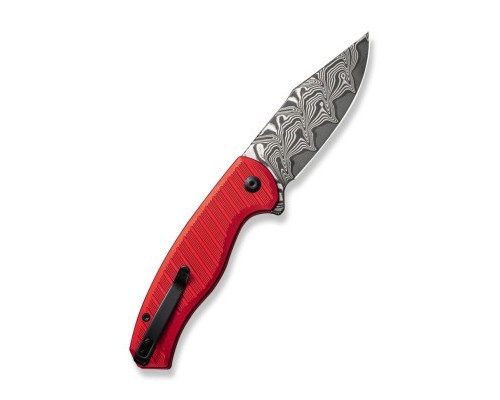 Ніж Civivi Stormhowl Damascus Red Aluminum (C23040B-DS1)