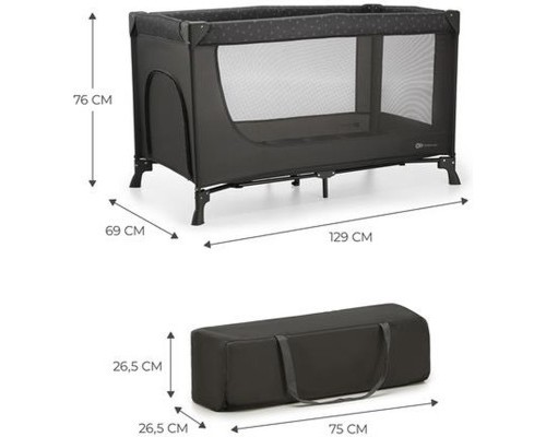Дитячий манеж Kinderkraft Joy Light Grey (5902533925193) Дитячий манеж Kinderkraft Joy Light Grey (5902533925193)