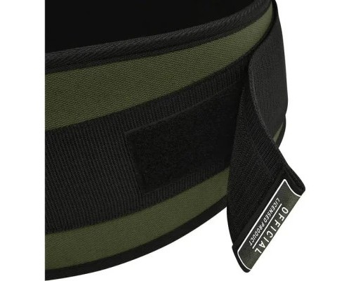Атлетичний пояс RDX RX3 EVA Curve неопреновий Army Green XL (WBE-RX3AG-XL)
