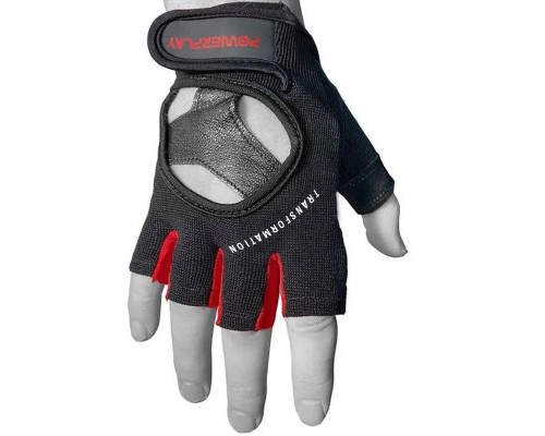 Рукавички для фітнесу PowerPlay 2222 Чорні XL (PP_2222_XL_Black)