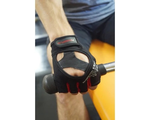 Рукавички для фітнесу PowerPlay 2222 Чорні XL (PP_2222_XL_Black)