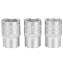 Набір головок Stanley орцевих 1/2