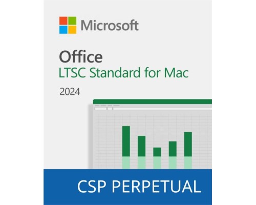 Офісний додаток Microsoft Office LTSC Standard for Mac 2024 Commercial Software, Perpetual (DG7GMGF0PN5C_0001)