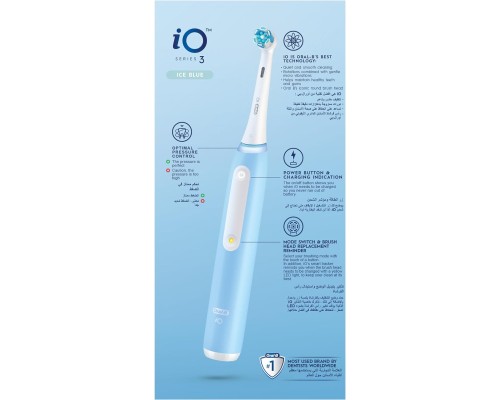 Електрична зубна щітка Oral-B iOG3.1A6.0 Ice Blue