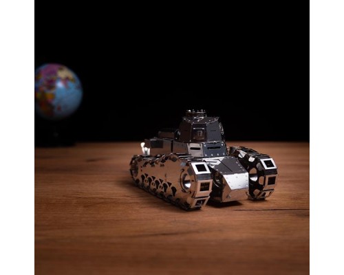 Конструктор Metal Time Колекцiйна модель Nimble Fighter Танк Renault FT-17 механічний (MT010)