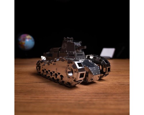 Конструктор Metal Time Колекцiйна модель Nimble Fighter Танк Renault FT-17 механічний (MT010)