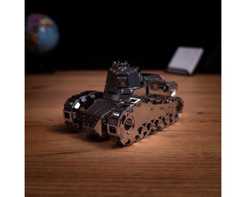 Конструктор Metal Time Колекцiйна модель Nimble Fighter Танк Renault FT-17 механічний (MT010)