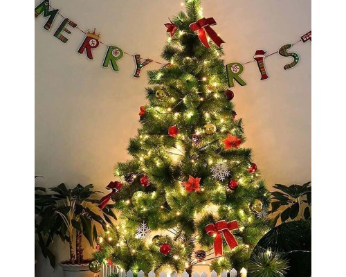 Гірлянда ColorWay Роса LED 100 10 м 8 функцій теплий колір USB (CW-G-100L10NU)