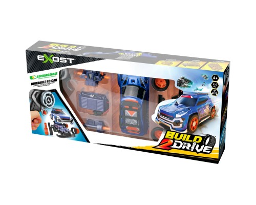 Ігровий набір Silverlit BUILD 2 DRIVE SUPER SPORTS, РК, 2,4 GHz (ГГц), синя (20702)