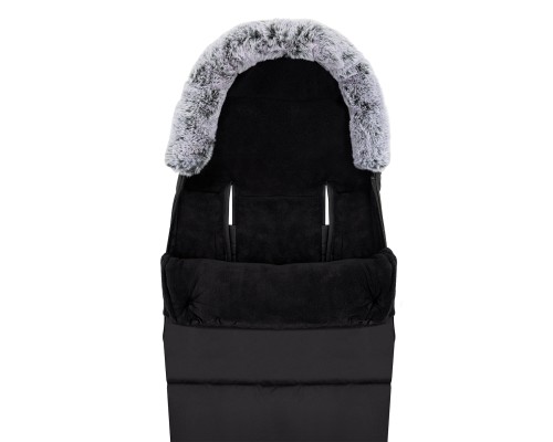 Зимовий конверт MoMi Sleeping bag 2 в 1 black (AKCE00050)