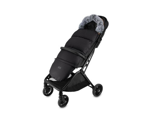 Зимовий конверт MoMi Sleeping bag 2 в 1 black (AKCE00050)