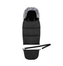 Зимовий конверт MoMi Sleeping bag 2 в 1 black (AKCE00050)