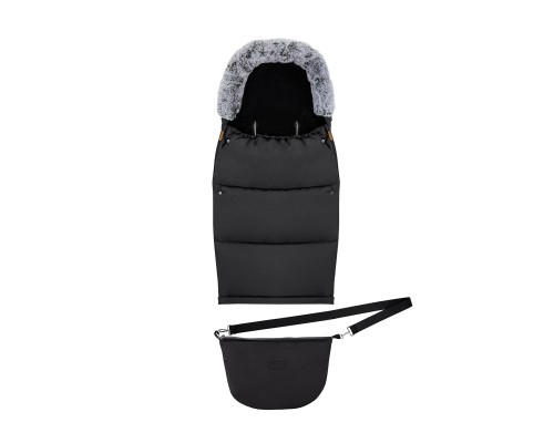 Зимовий конверт MoMi Sleeping bag 2 в 1 black (AKCE00050)