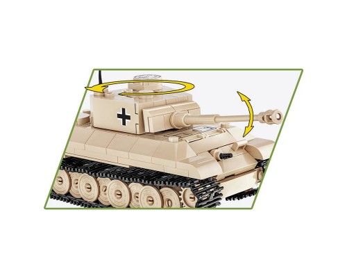 Конструктор Cobi Друга Світова Війна Танк Panzer V Пантера, 298 деталей (COBI-2713)