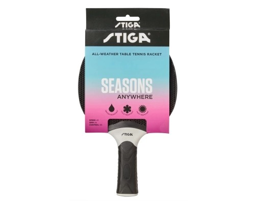 Ракетка для настільного тенісу Stiga Seasons Anywhere Black FL (1210-0122-01) (931157)