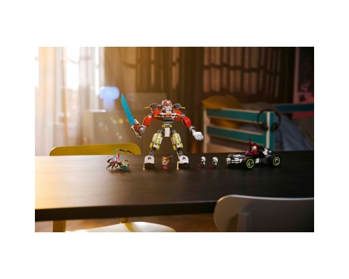 Конструктор LEGO DREAMZzz Робот-тигр Купера та Хот-род авто Зеро (71497)
