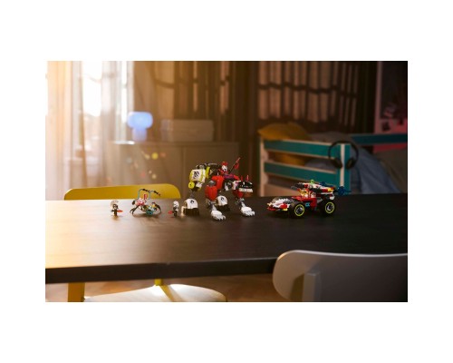 Конструктор LEGO DREAMZzz Робот-тигр Купера та Хот-род авто Зеро (71497)