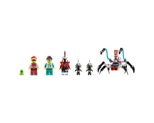 Конструктор LEGO DREAMZzz Робот-тигр Купера та Хот-род авто Зеро (71497)