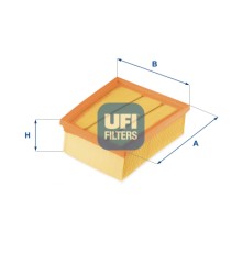 Повітряний фільтр для автомобіля UFI 30.712.00