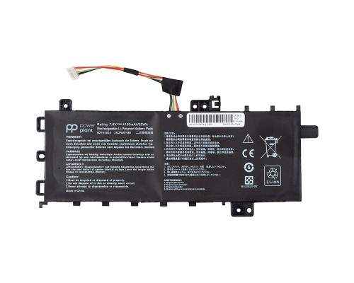Акумулятор до ноутбука ASUS VivoBook 14 (B21N1818) 7.6V 4150mAh PowerPlant (NB431946)