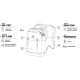 Рюкзак туристичний Pacsafe Slingsafe LX500 backpack синій (45330601)