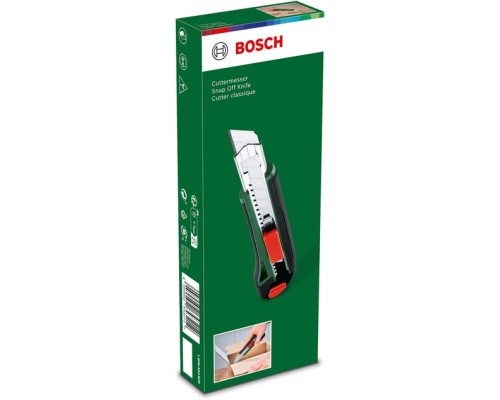 Ніж монтажний Bosch сегментоване лезо, корпус пластик, 195мм (1.600.A02.W7N)