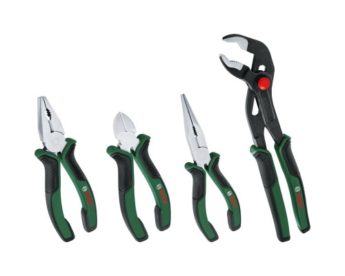 Набір інструментів Bosch шарнірно-губцевих, 4шт (1.600.A02.W7K)