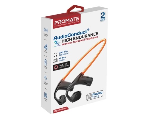 Навушники Promate RippleGlow Black (rippleglow.black)