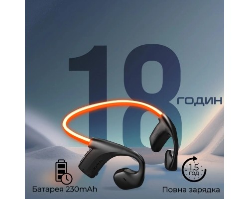 Навушники Promate RippleGlow Black (rippleglow.black)