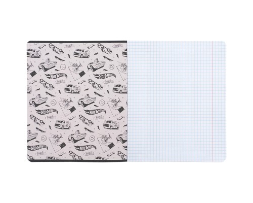 Зошит Kite Hot Wheels, 18 аркушів, клітинка (HW25-236)