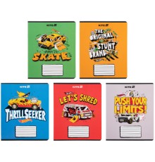 Зошит Kite Hot Wheels, 18 аркушів, клітинка (HW25-236)