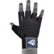 Рукавички для фітнесу RDX T2 Half Blue Plus M (WGA-T2HU-M+)