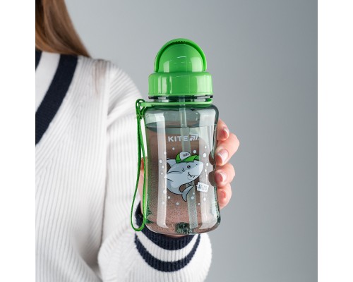 Поїльник-непроливайка Kite Shark, 350 мл, сіра (K25-399-1)