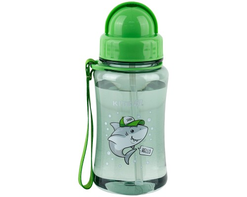 Поїльник-непроливайка Kite Shark, 350 мл, сіра (K25-399-1)